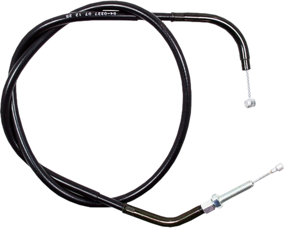 Motorcycle BLACK VINYL CLUTCH CABLE