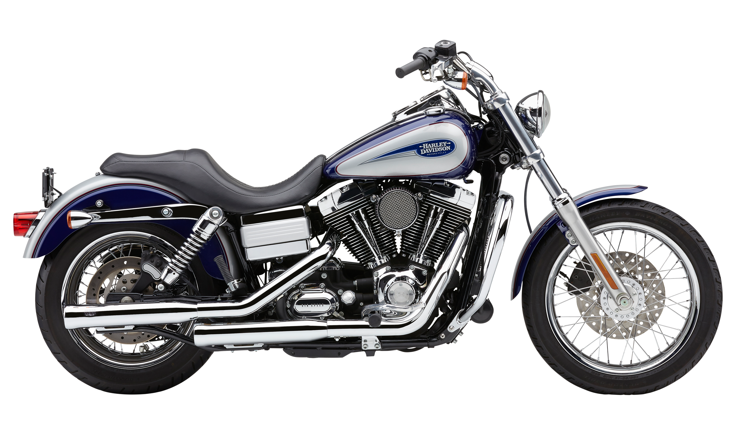 3" NH SERIES SLIP-ONS CHROME FXDF 08-22/FXDWG 10-22