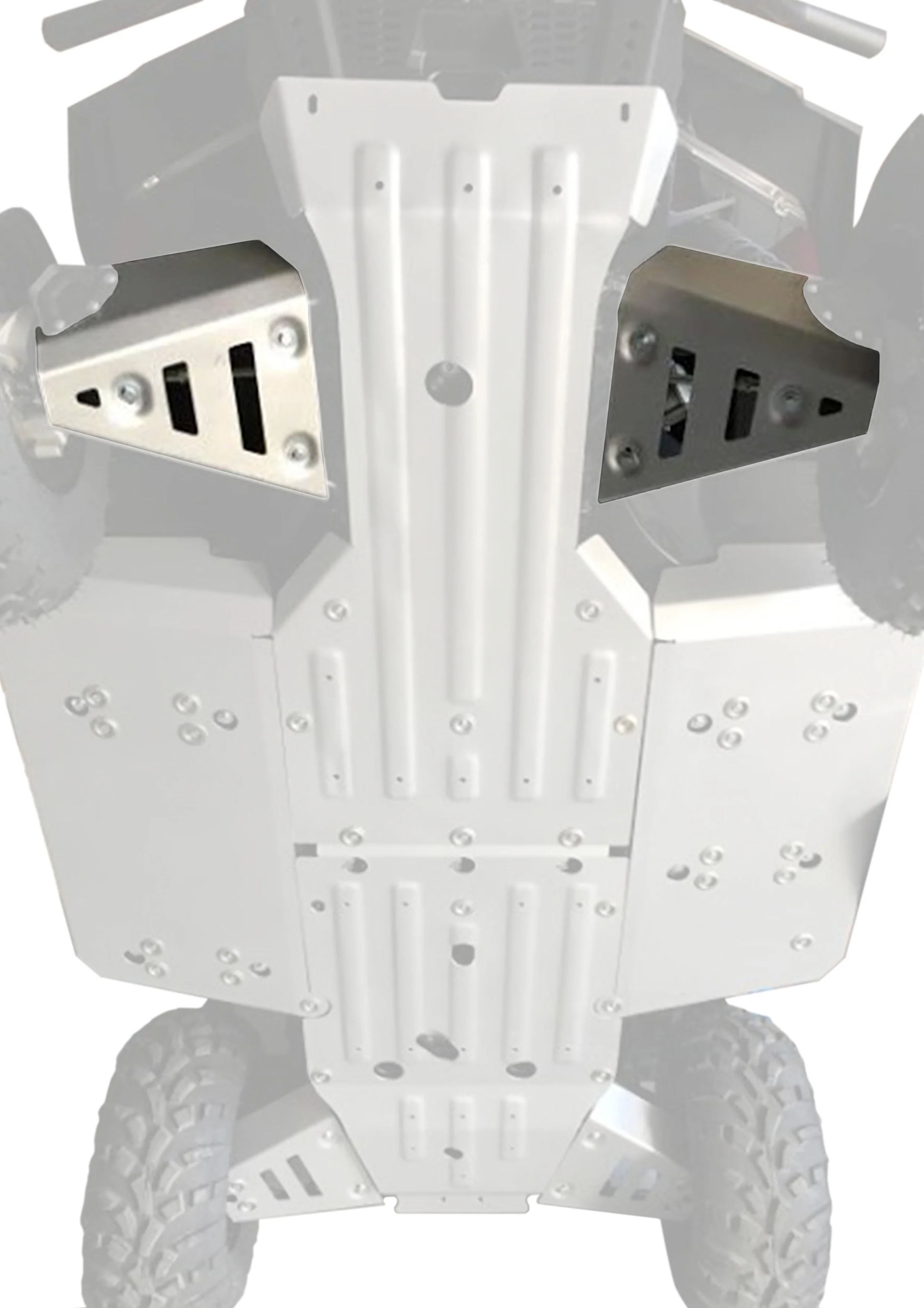 ALLOY FRONT A ARM GUARDS POL