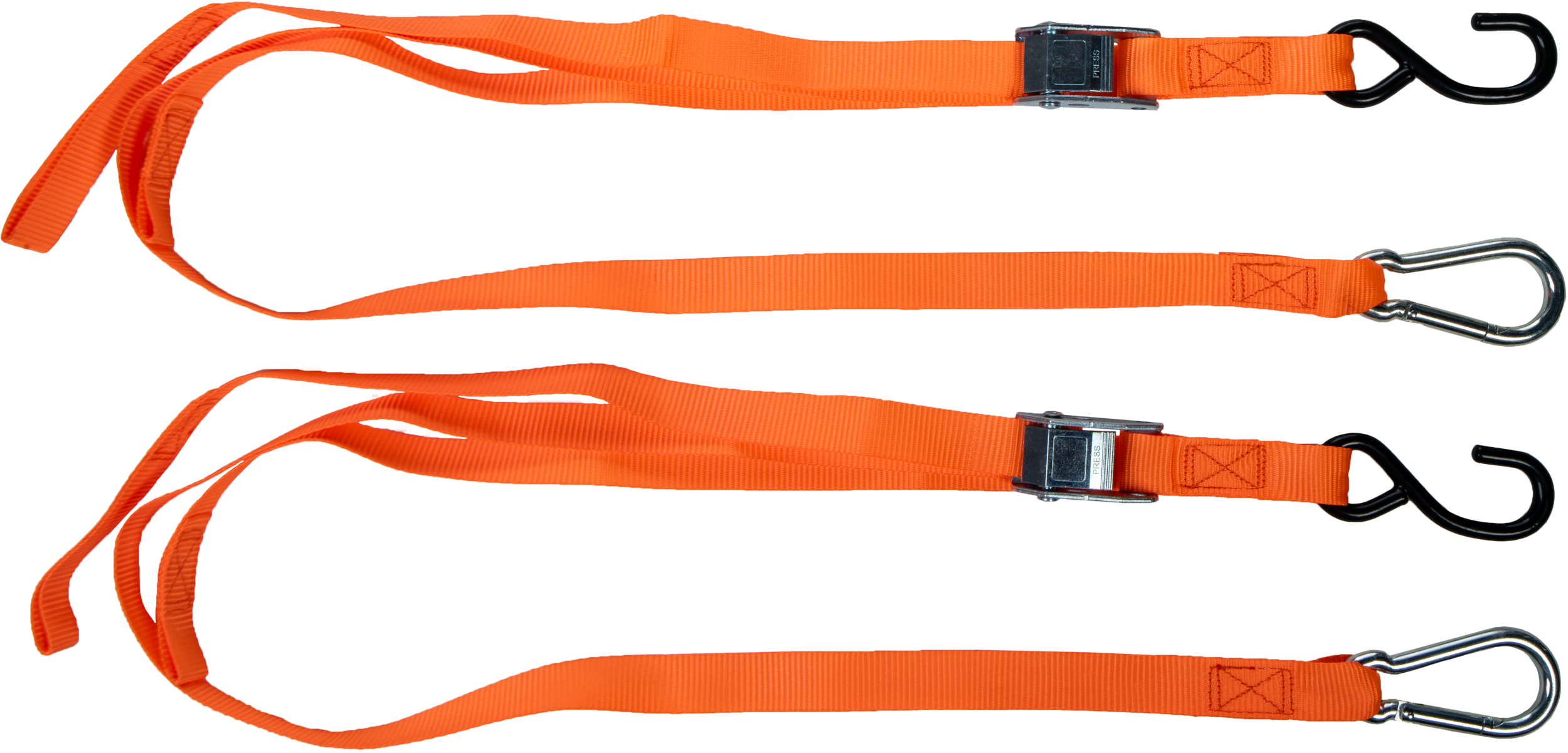 1" X 6' TIE-DOWN SOFT-TIE ORANGE 2/PK