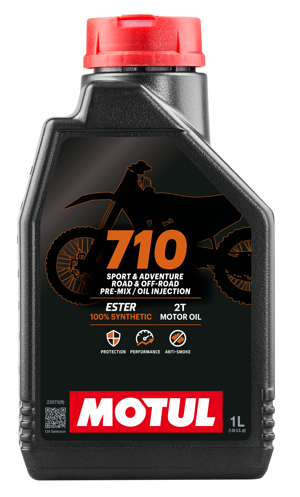 710 RACING PREMIX OIL 2T 1L 12/CASE