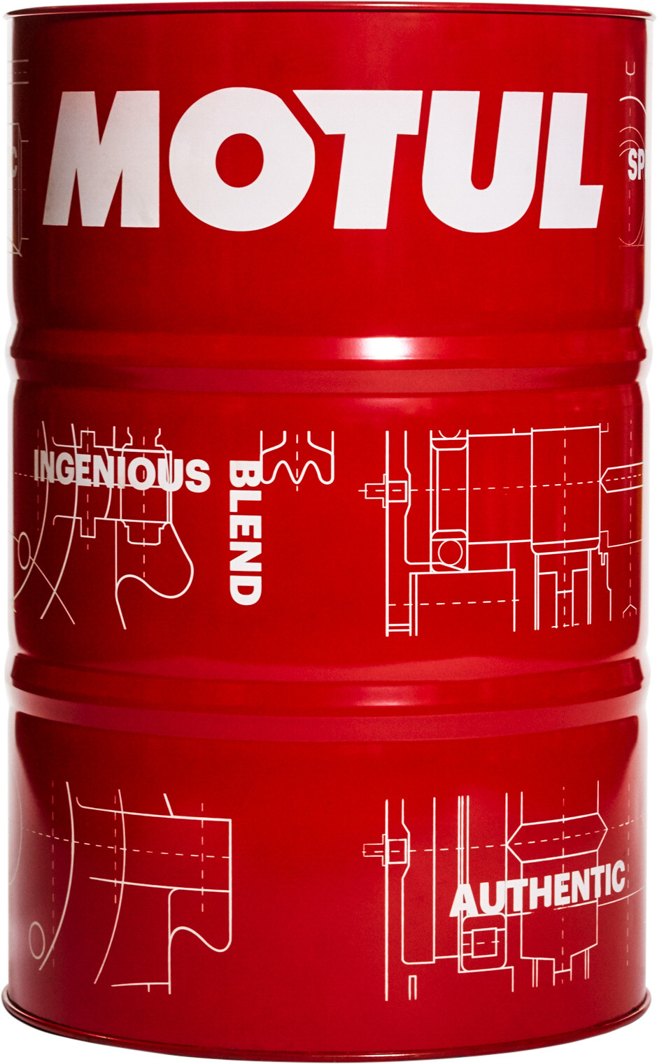 7100 SYNTHETIC MOTOR OIL 4T 20W50 208L DRUM