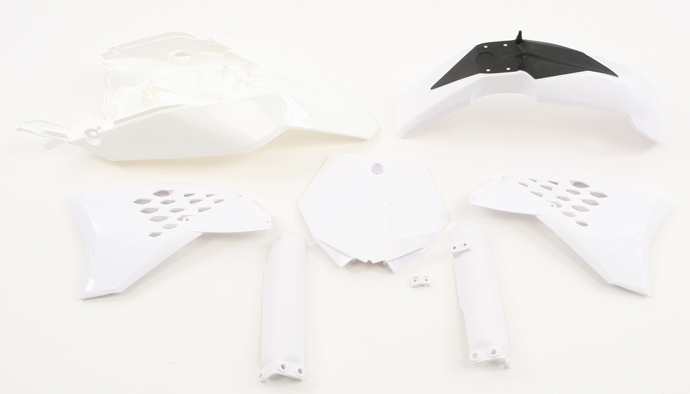 Acerbis Complete Plastic Fender Body Kit White