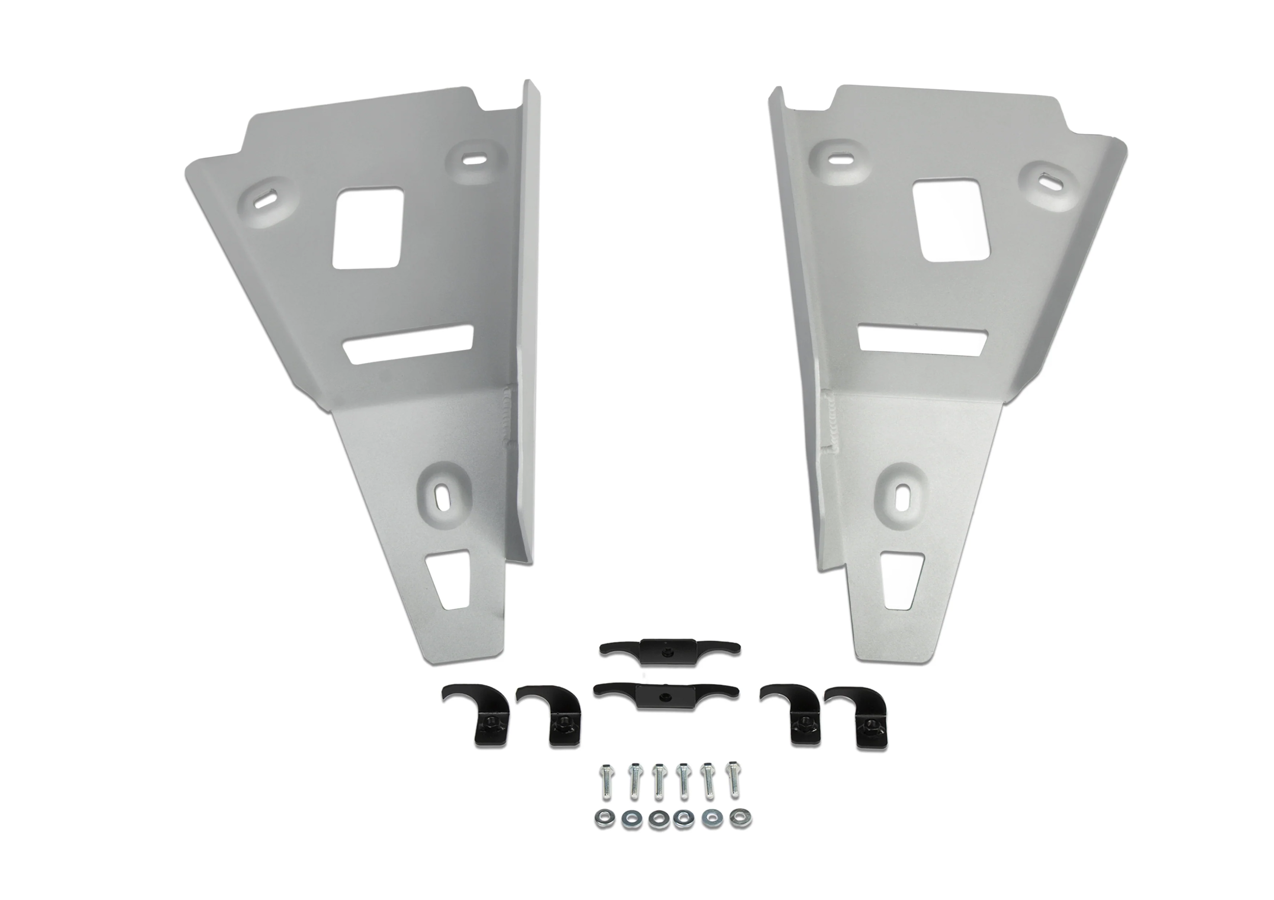 ALLOY CURVED FRONT A ARM GUARDS POL
