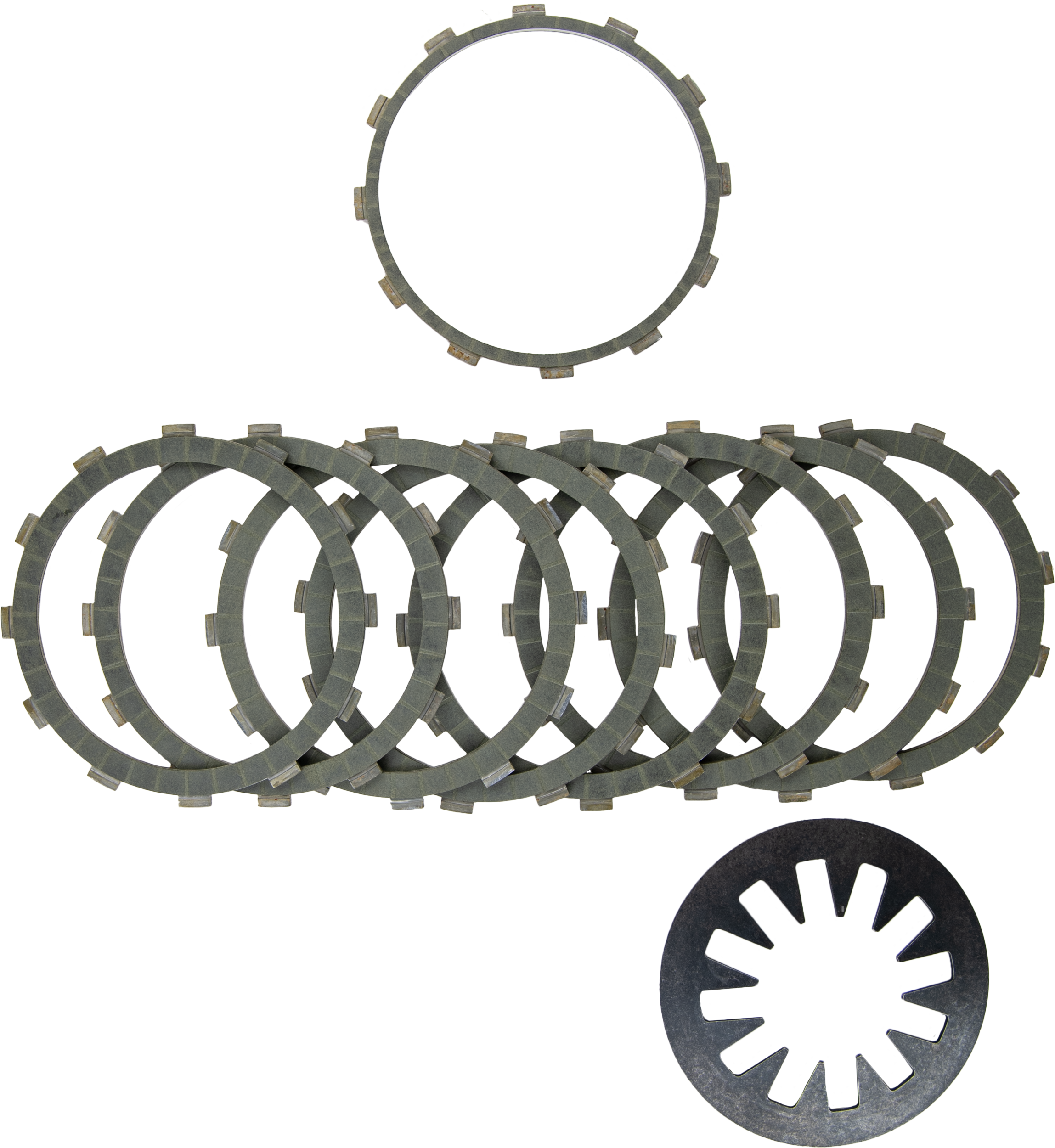 ARAMID CLUTCH FRICTION SET WITH HD DIAPHRAM SPRING
