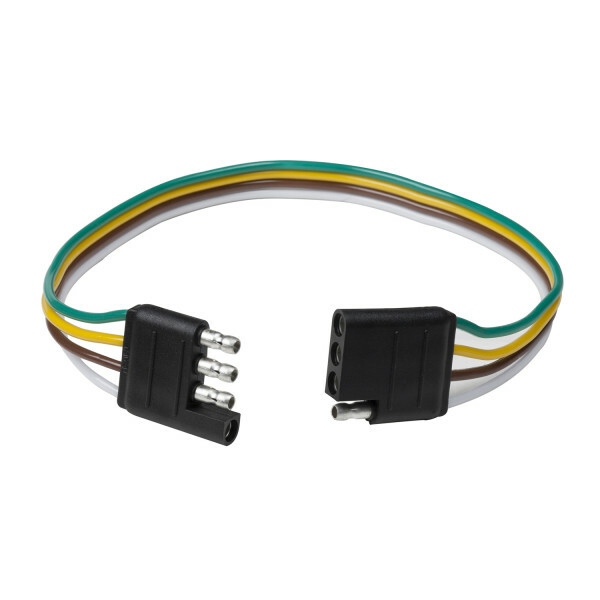 12" 4-WIRE EXTENSION VEHICLE/TRAILER CONNECTOR