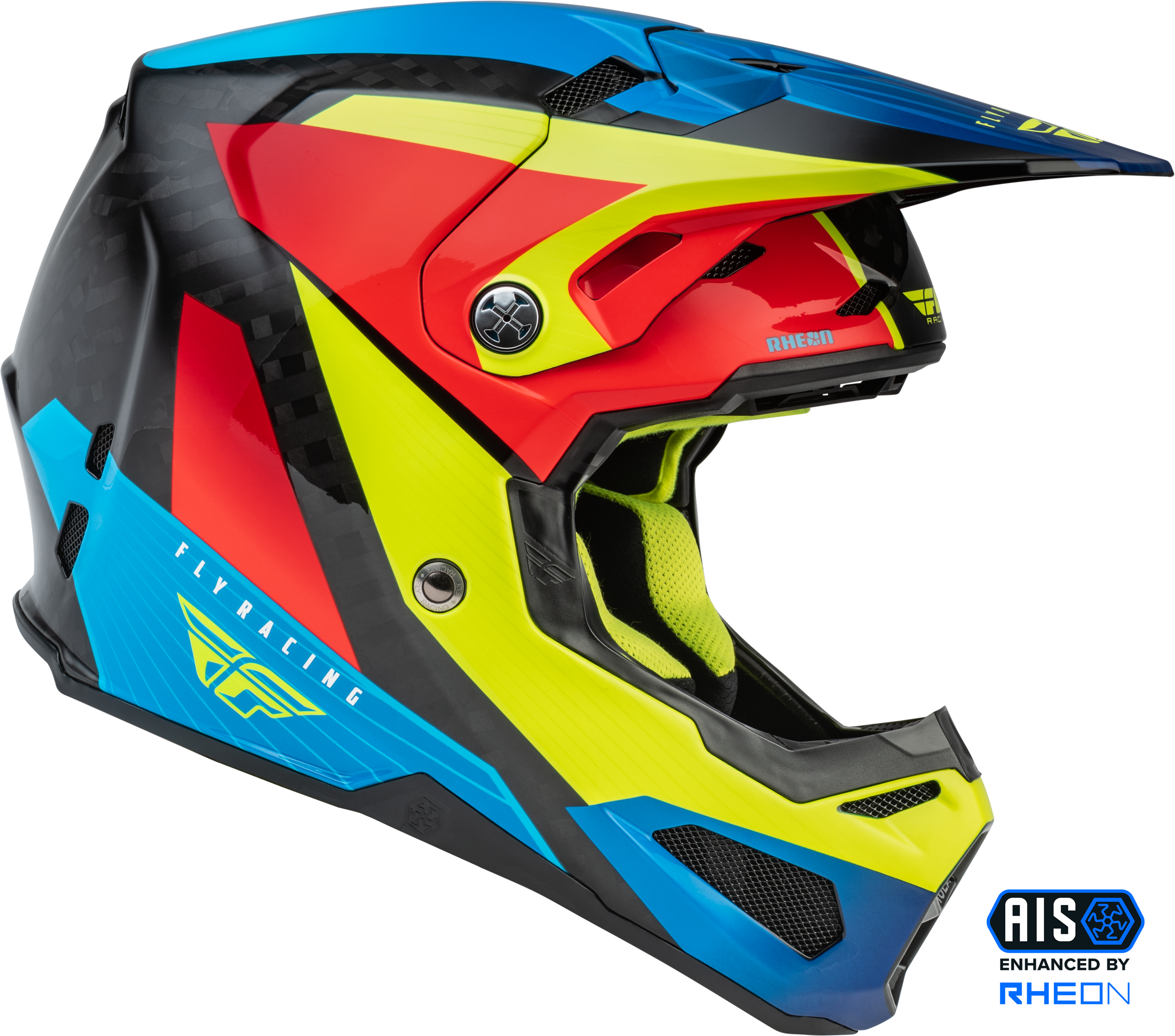CASCO ATV FLY RACING 2022 FÓRMULA PARA ADULTOS CARBONO PRIME MX TODOS LOS COLORES - Imagen 6 de 18