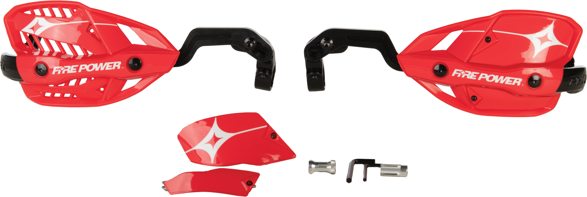 1 1/8" CLOSED HANDGUARD RED