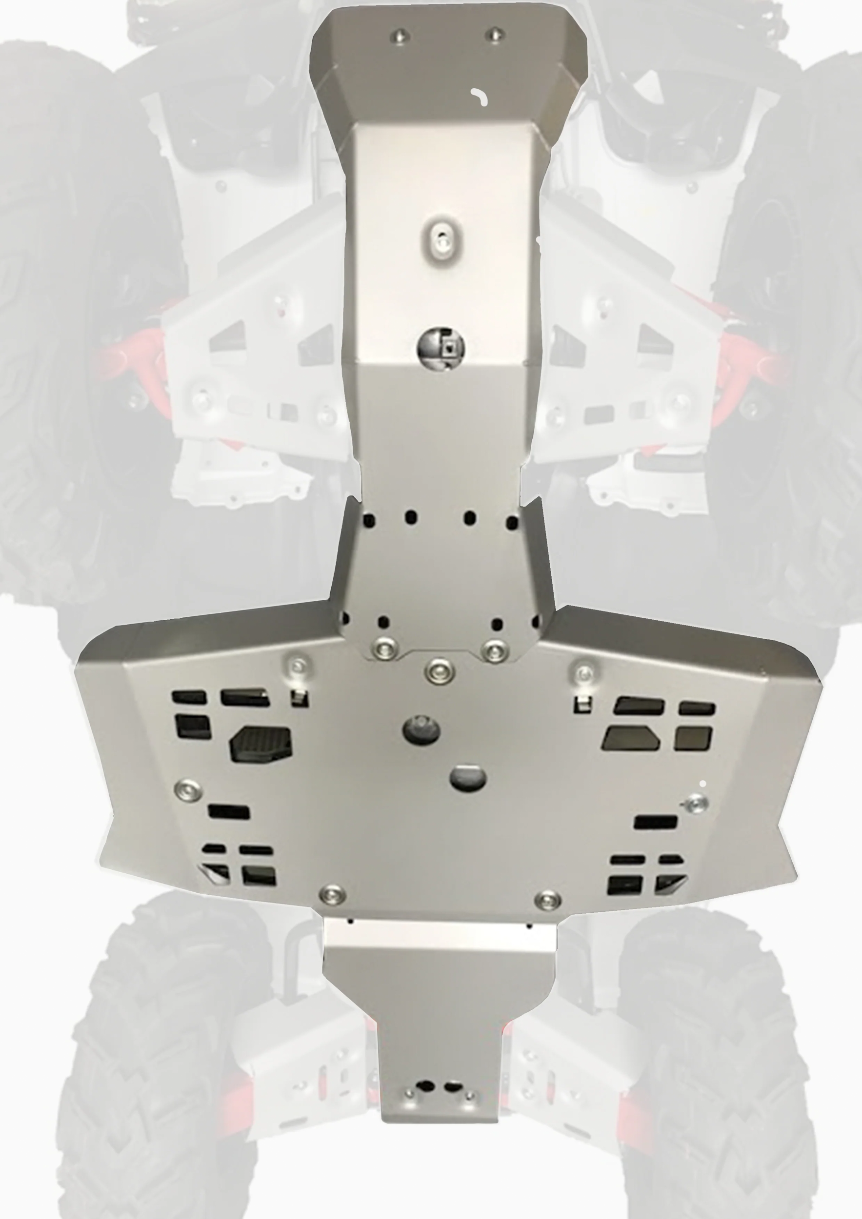 ALLOY CENTRAL SKID PLATE HON