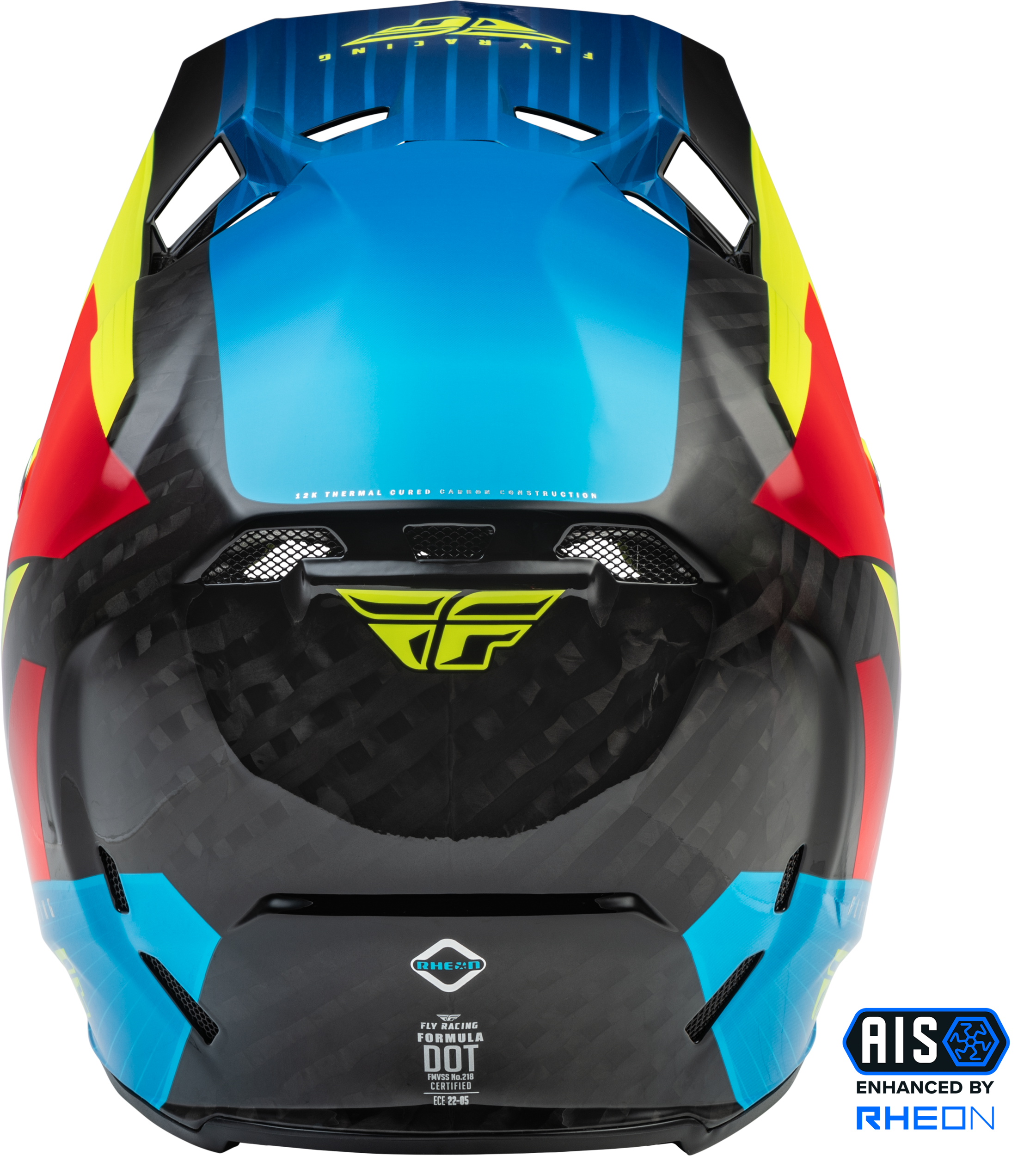 CASCO ATV FLY RACING 2022 FÓRMULA PARA ADULTOS CARBONO PRIME MX TODOS LOS COLORES - Imagen 4 de 18