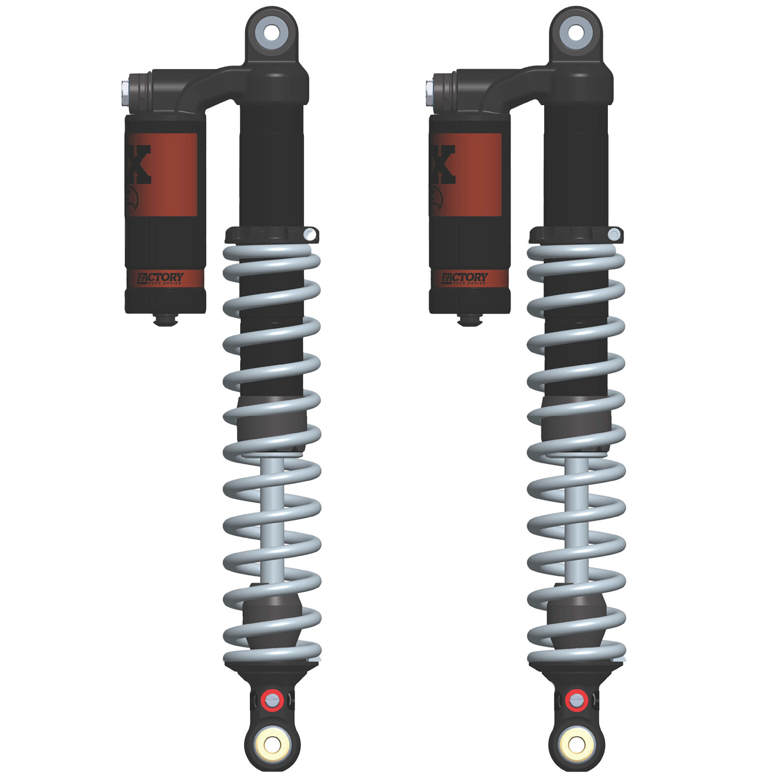 1.5 PODIUM RC2 UTILITY SHOCKS KIT  FRONT - BLACK