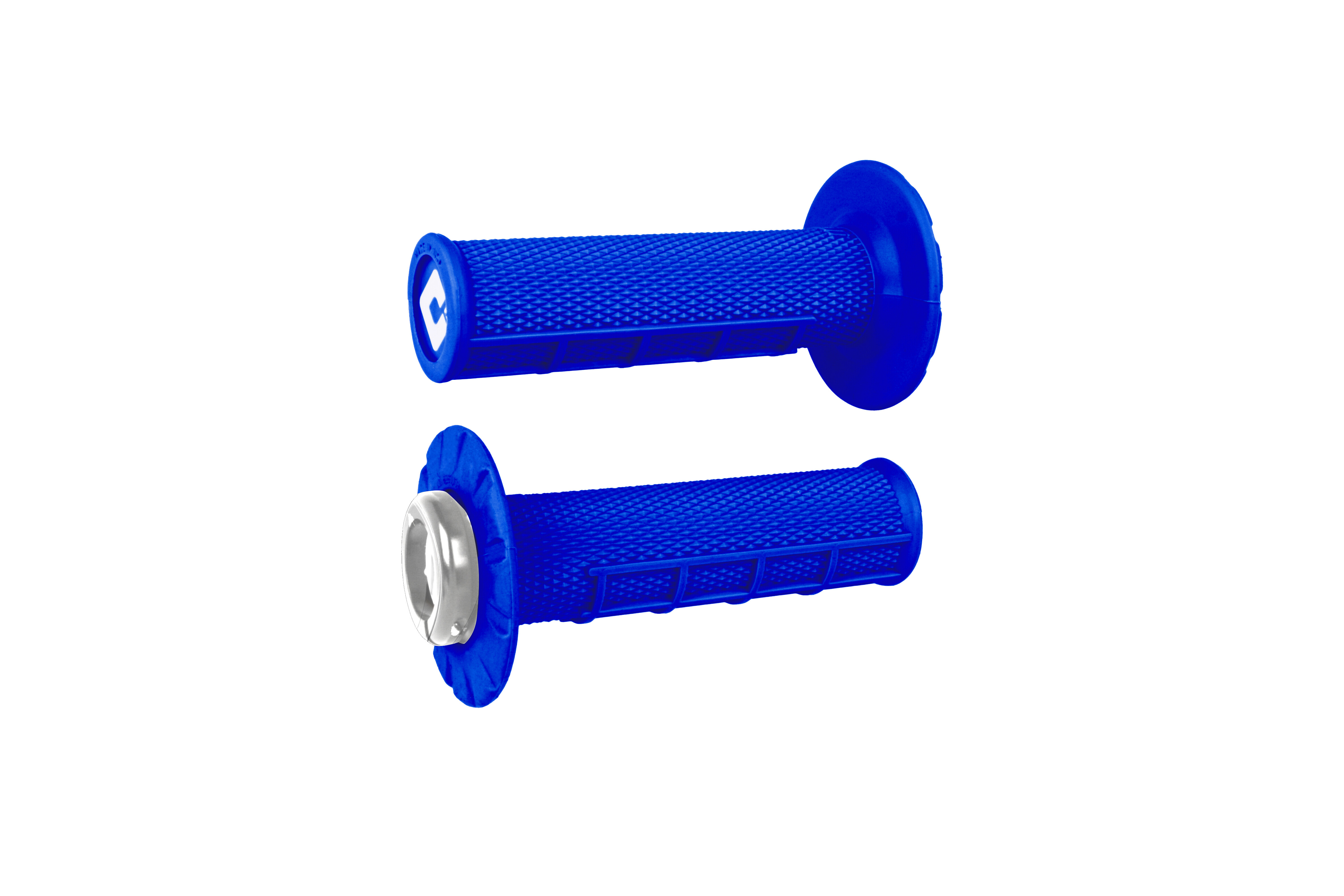 ATV HALF WAFFLE V2.1 GRIP BRIGHT BLUE/SILVER