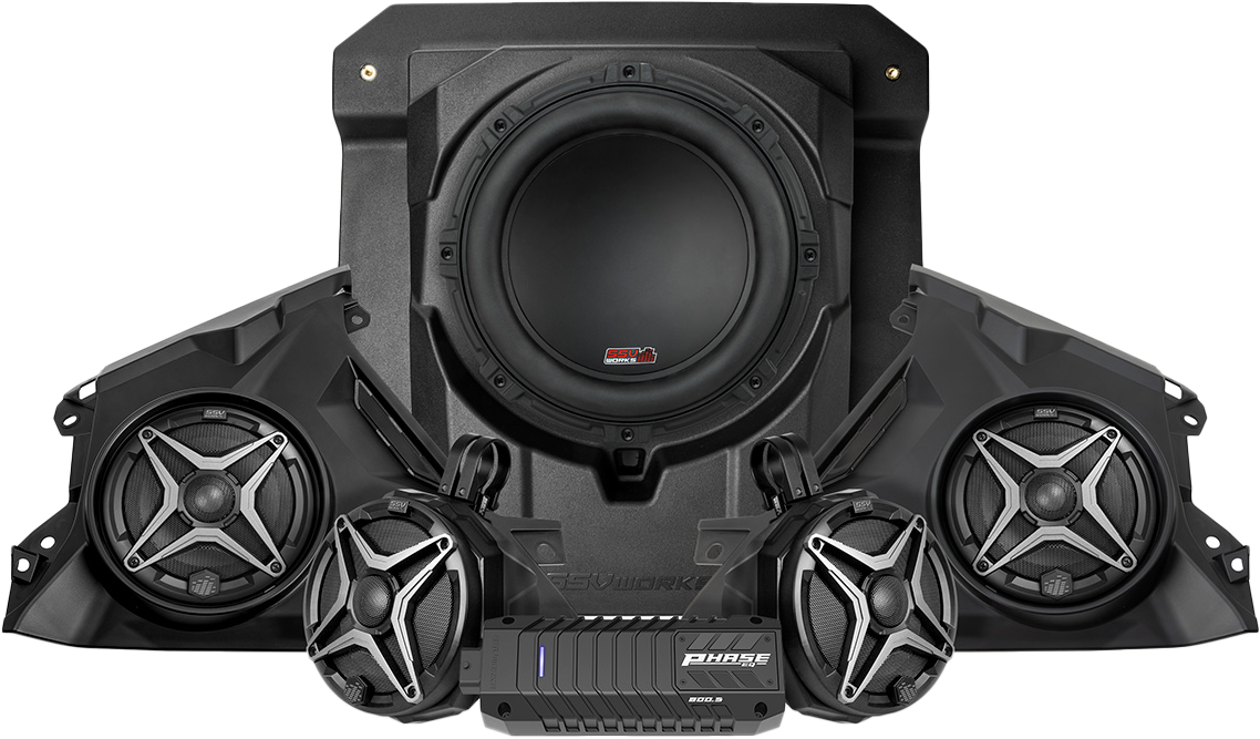 5 SPEAKER KIT W/ SSV A-SPEC  W/ SUB