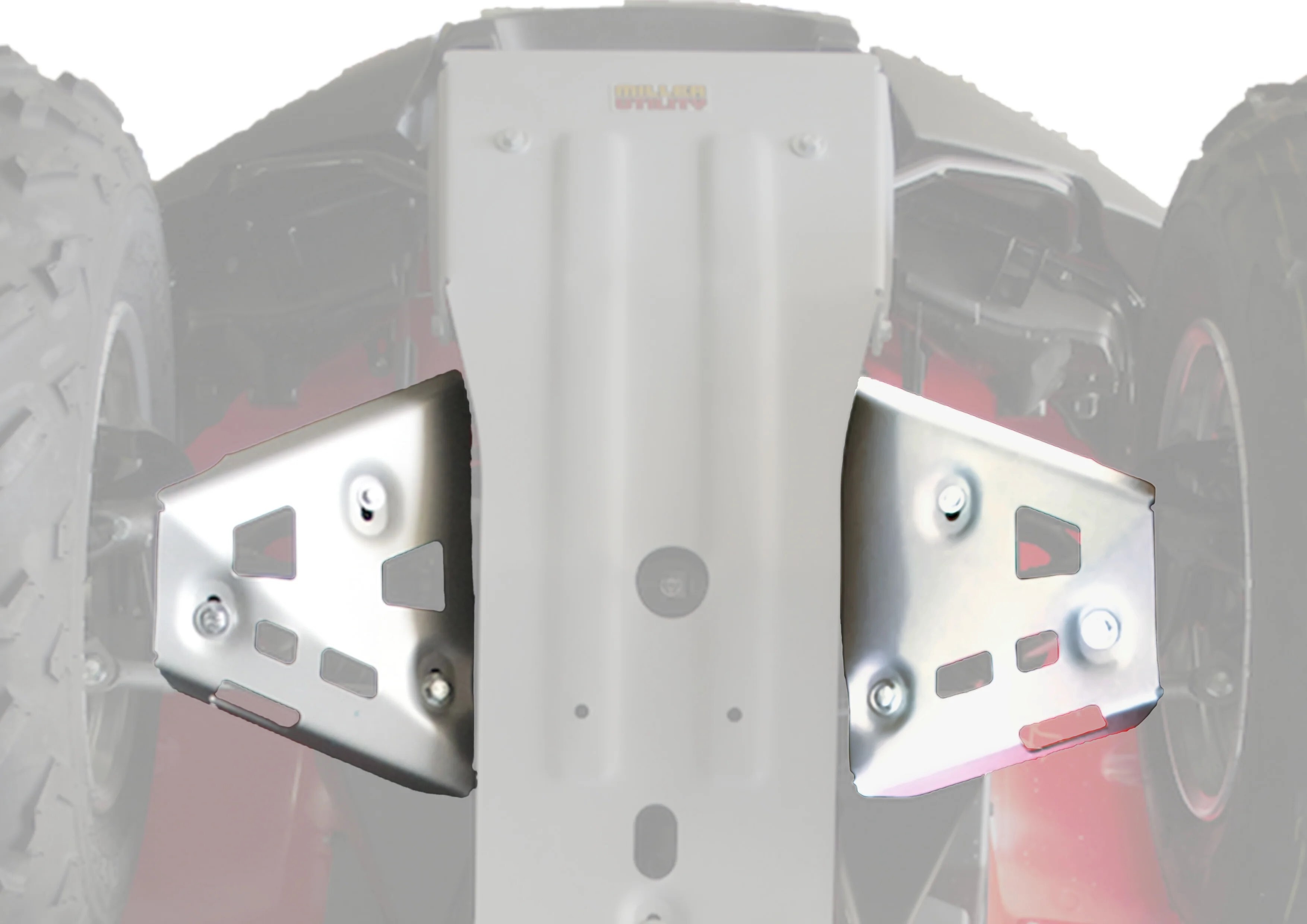 ALLOY FRONT A ARM GUARDS HON
