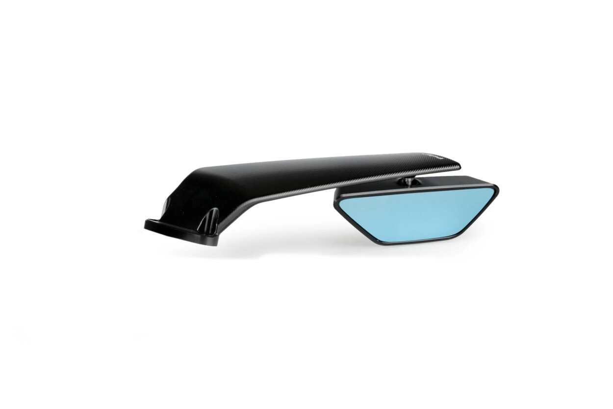 AILERON REARVIEW MIRROR RIGHT BLACK KAW