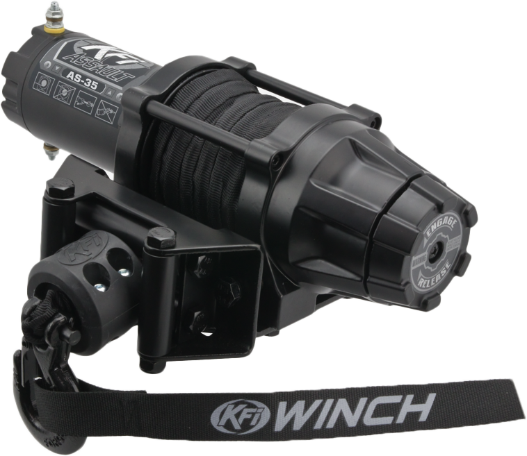 3500LB SYNTHETIC ASSUALT SERIES WINCH