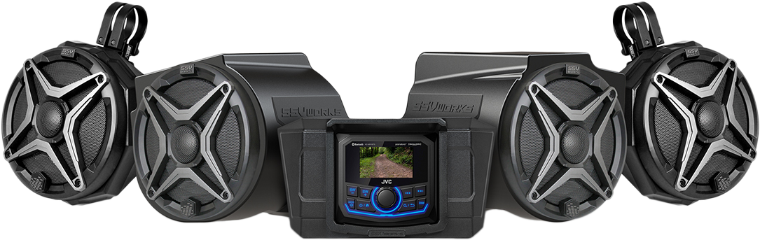 4 SPEAKER KIT W/ JVC CONTROLLER