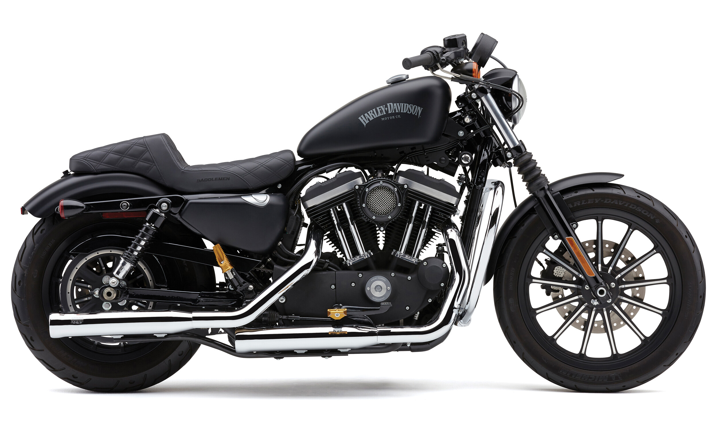 3" NH SERIES SLIP-ONS CHROME SPORTSTER 14-24